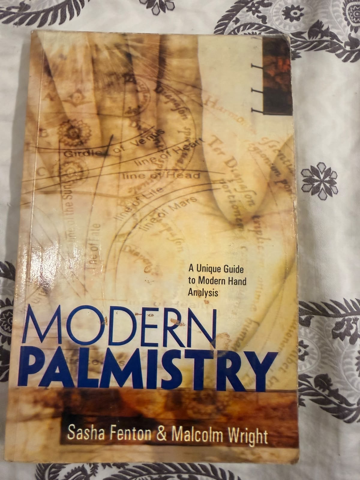 Modern palmistry book